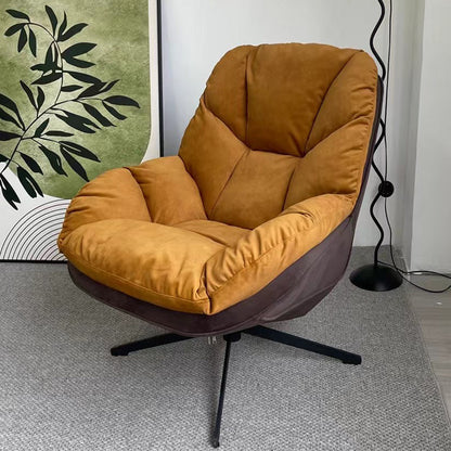 Small unit single sofa chair, simple modern lazy leisure chair, balcony rotating single chair, living room rotating chair sofa