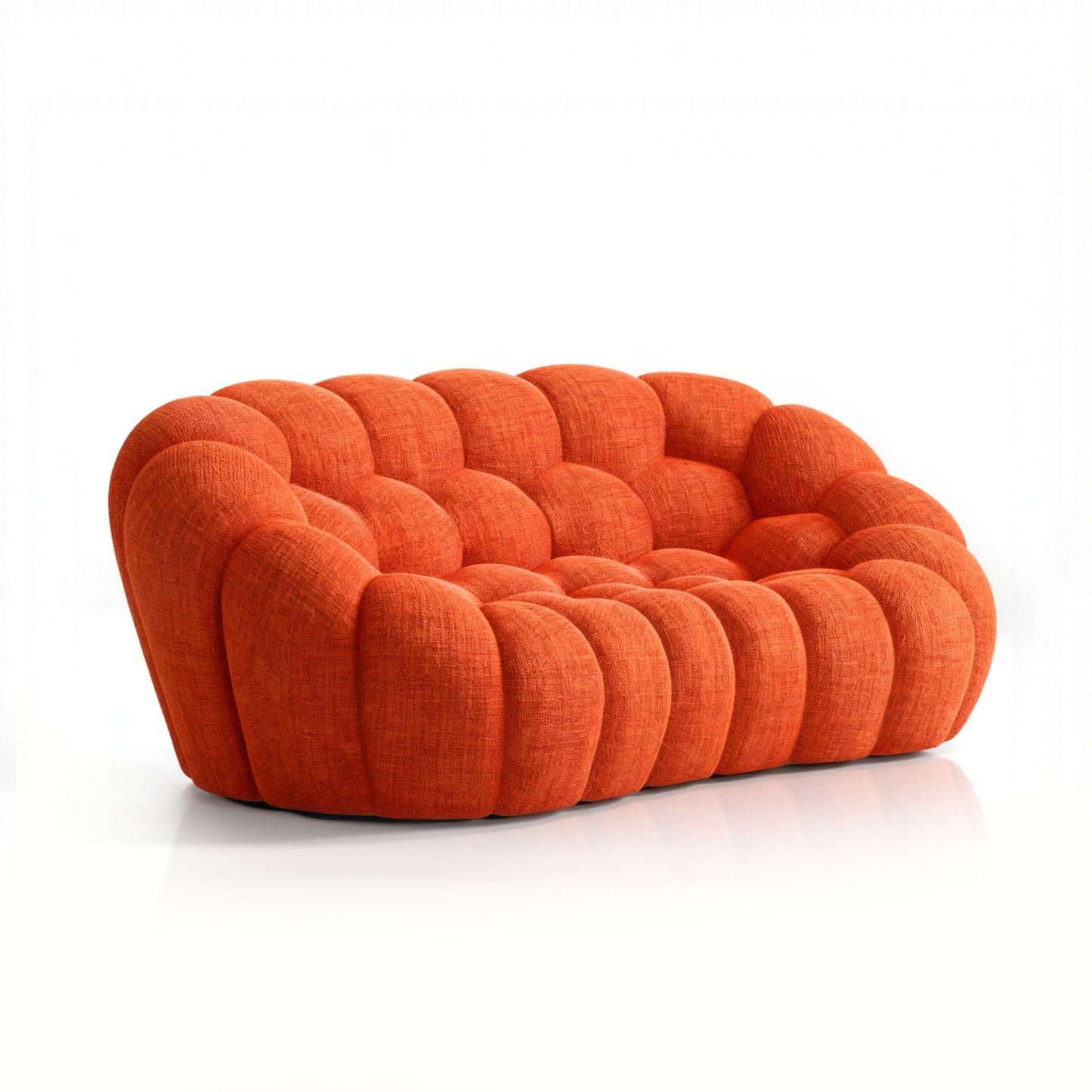 Pumpkin shaped armchair sofa