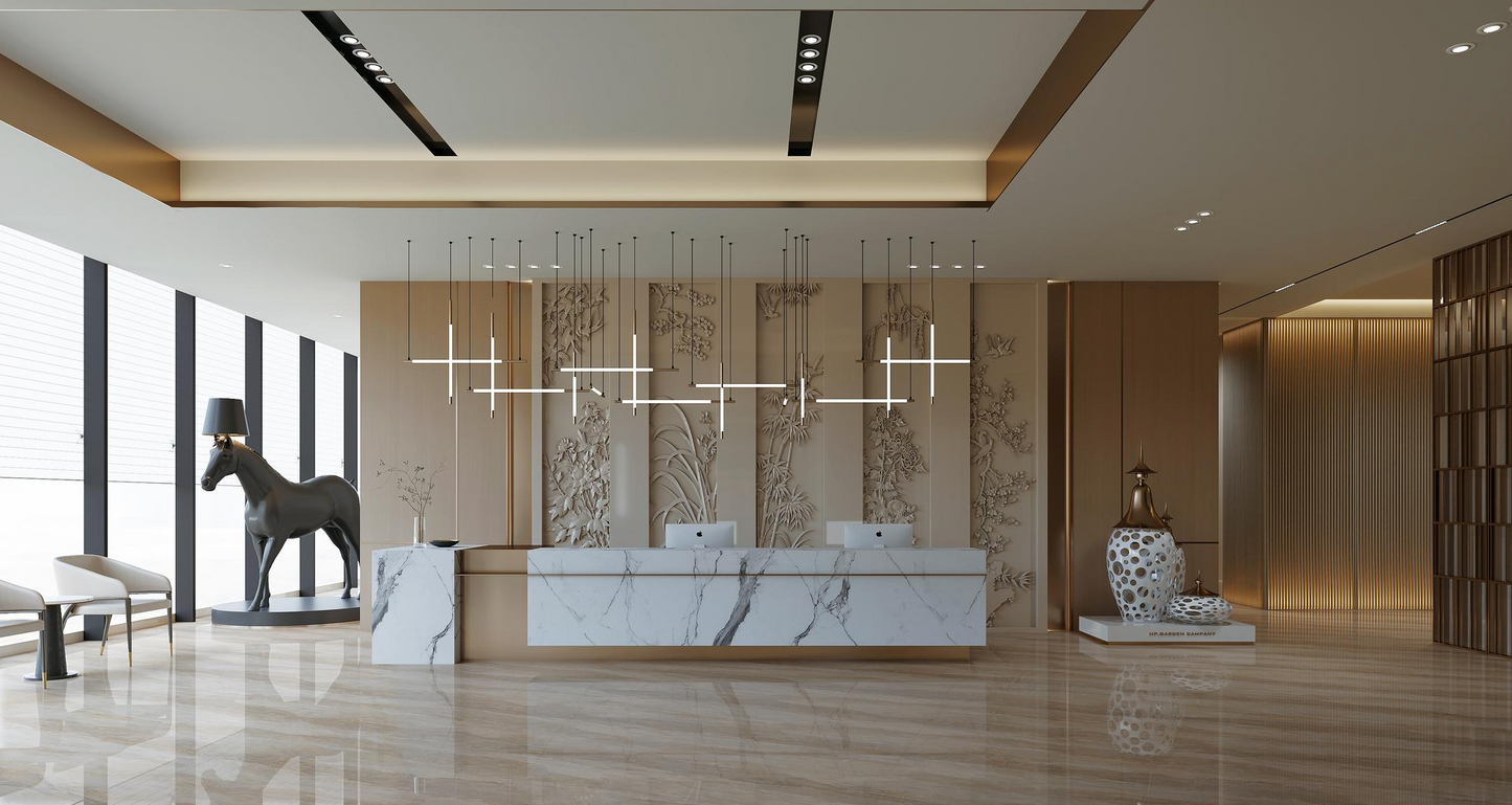 Soft Light Fine Carving and Reproduction Glaze Blue Sea Jia Blue Jian Yi Marble Living Room Tile Anti slip