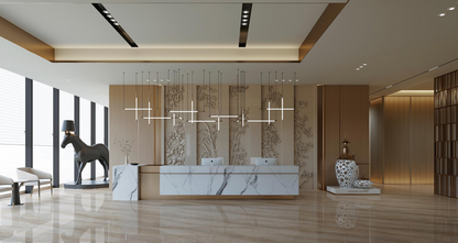 Soft Light Fine Carving and Reproduction Glaze Blue Sea Jia Blue Jian Yi Marble Living Room Tile Anti slip