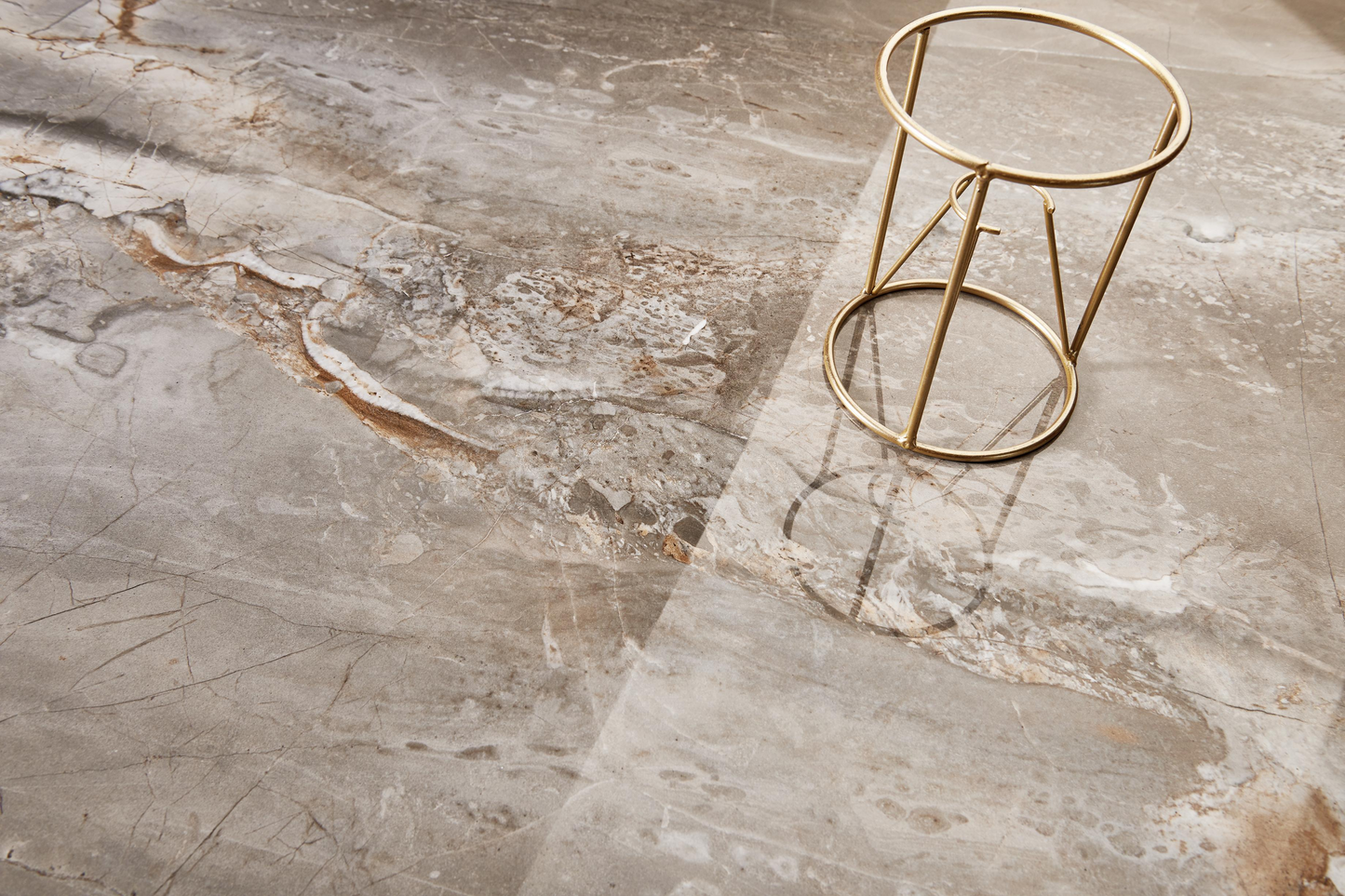 Living room floor tiles, villa large flat floor, anti slip and wear-resistant floor tiles, replicated glazed large rock slab