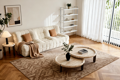Bubble sofa honeycomb cotton fabric latex sofa hotel lobby curved chair