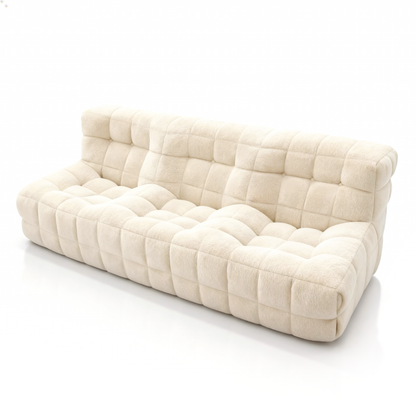 Bubble sofa honeycomb cotton fabric latex sofa hotel lobby curved chair